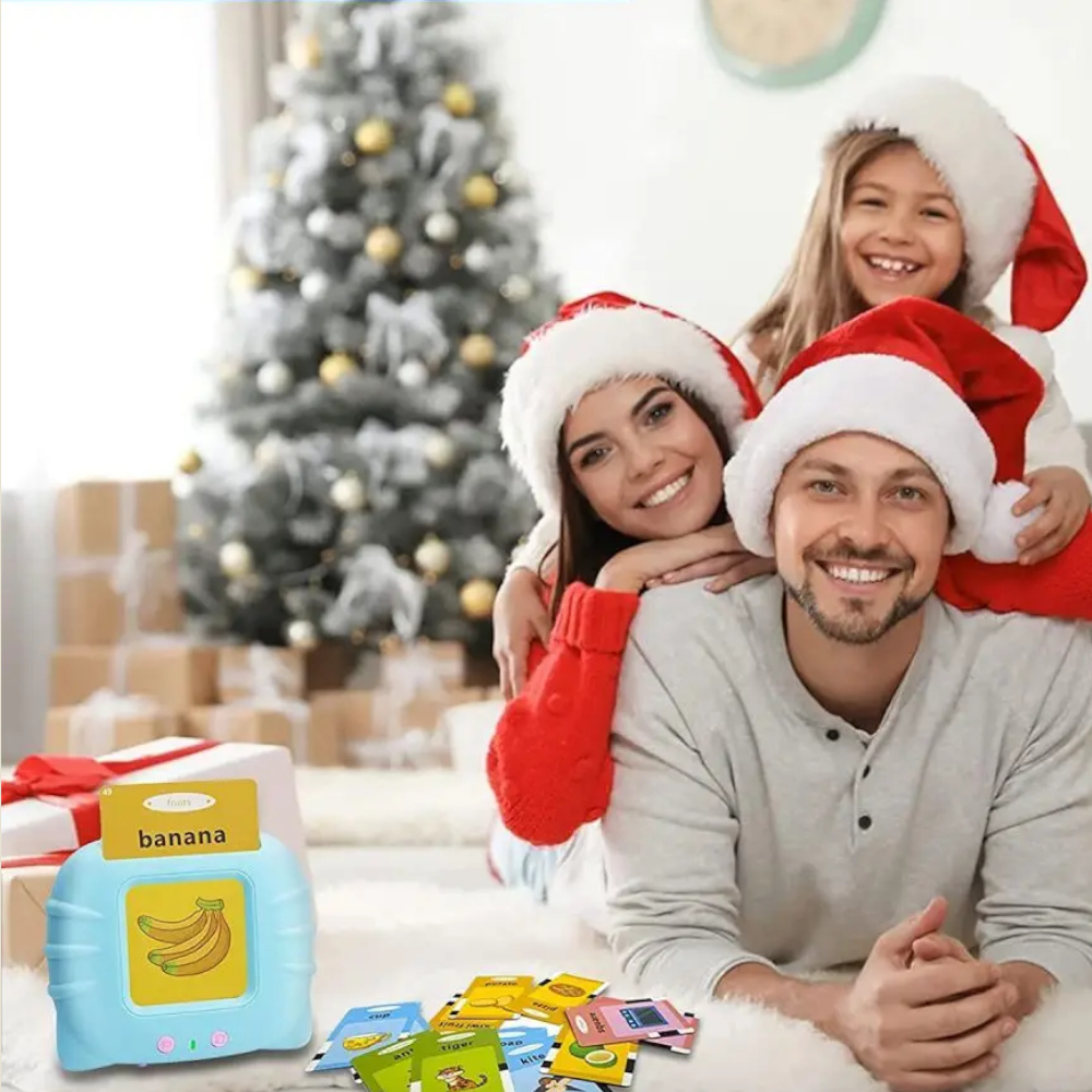 INTERAKTYWNA ZABAWKA DO NAUKI JĘZYKA ANGIELSKIEGO CZYTNIK KART 4 5 6 7 LAT Rodzaj nauka czytania