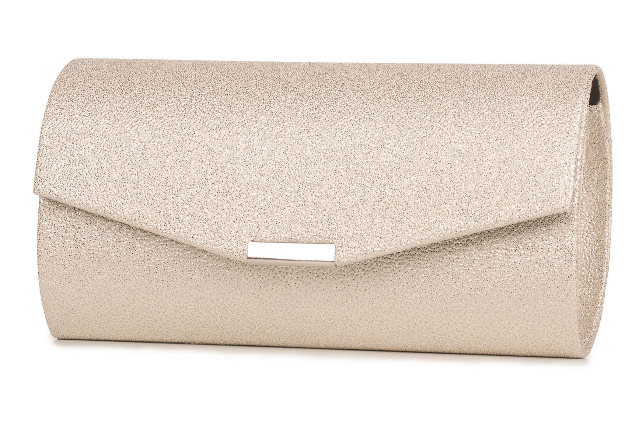 

Wizytowa Torebka Kopertówka Wieczorowa Pasek Złota