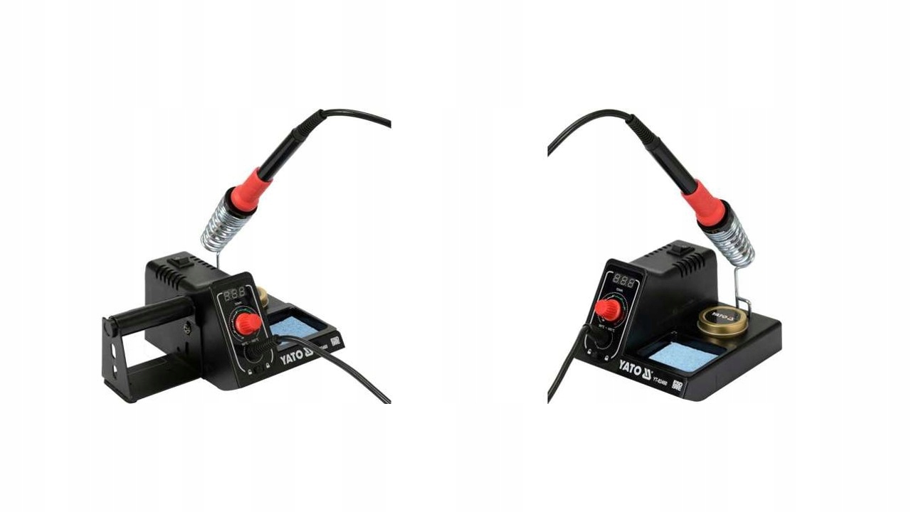 STACJA LUTOWNICZA MOC 60W Z WYŚWIETLACZEM LCD