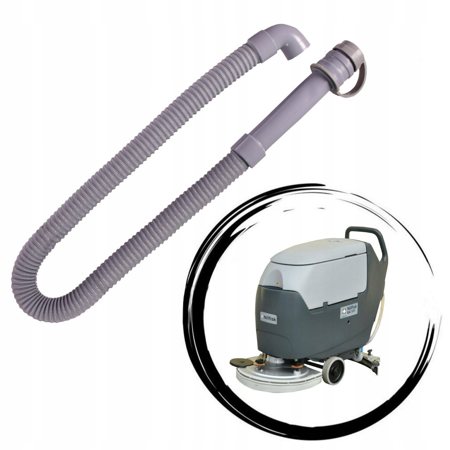 WĄŻ SPUSTOWY WODY DO NILFISK BA 451 / 531 / 551