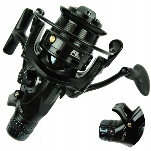 Kołowrotek Emcast 4000 Wolny Bieg 10bb karp feeder