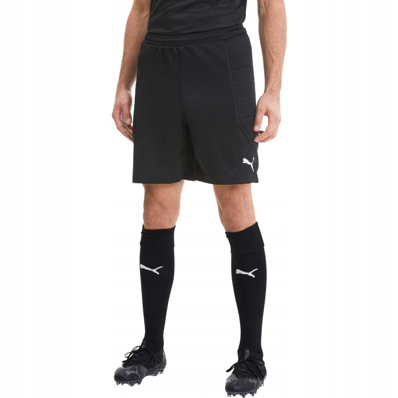 Kraťasy brankářské kraťasy Puma Goalkeeper černé 657038 01 Velikost XL