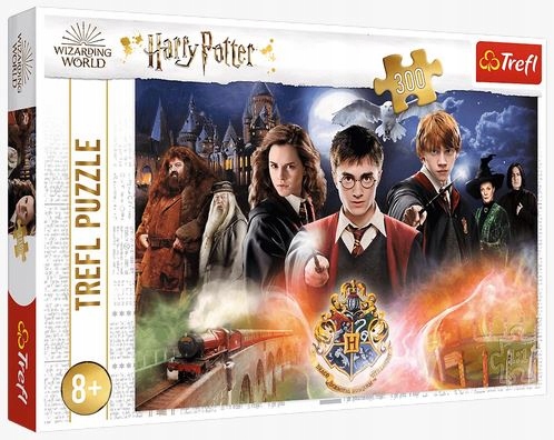 

Puzzle 300 el. Tajemniczy Harry Potter Hermiona Hp
