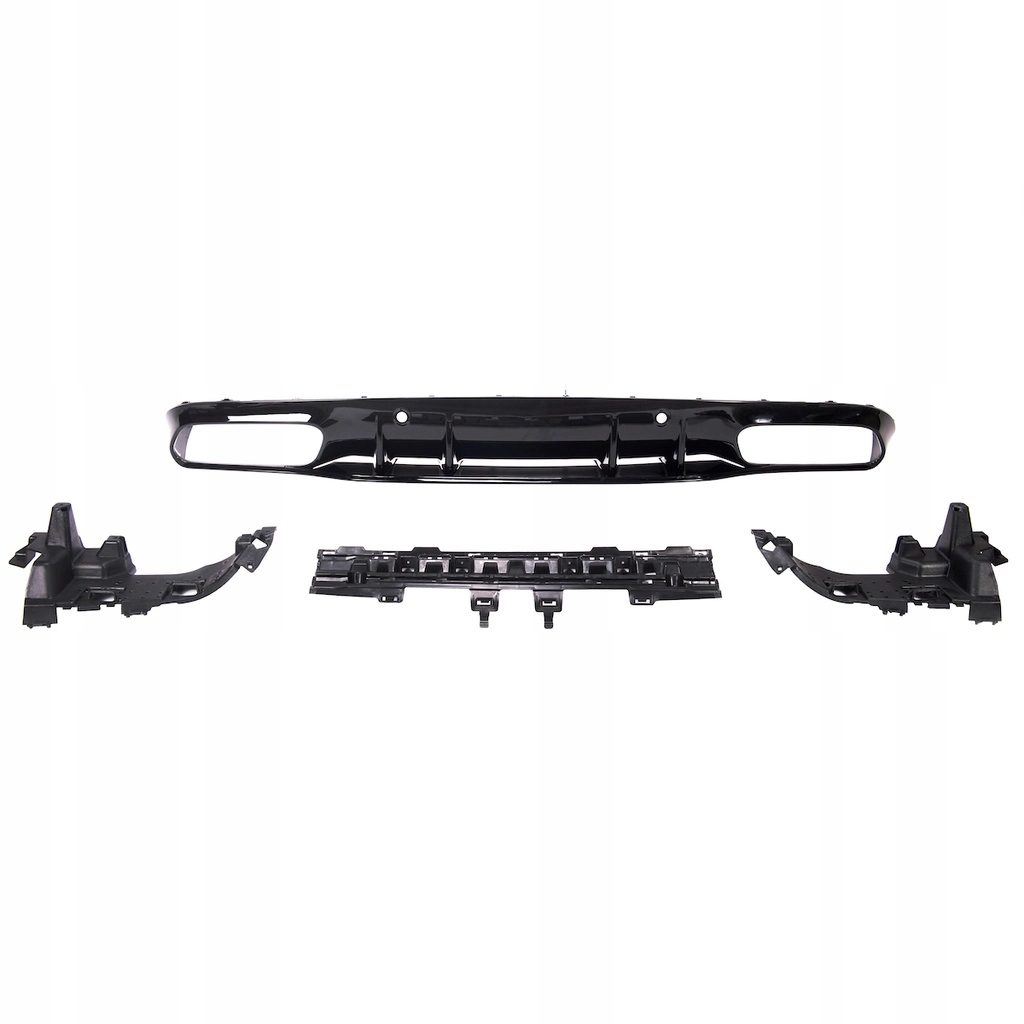 Dyfuzor tylny do MERCEDES C-Class (C205) Coupe 2015 - styl C63