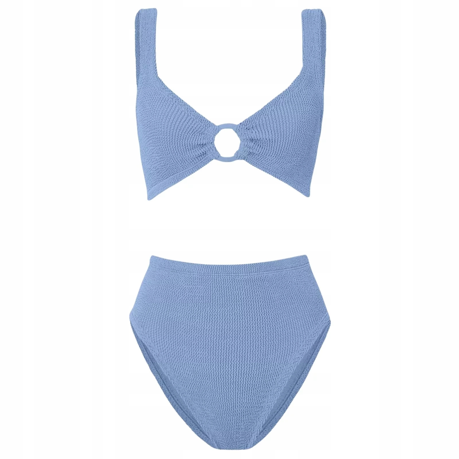 Bikini Nadine Tonal Hoops Cornflower One size Světle modrá Hunza G
