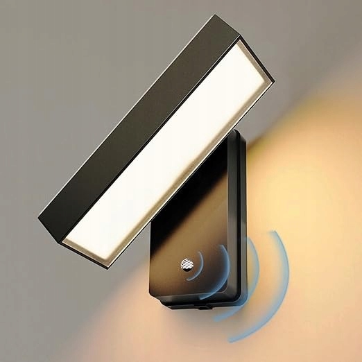Acmhnc Solární venkovní nástěnná lampa s pohybovým senzorem