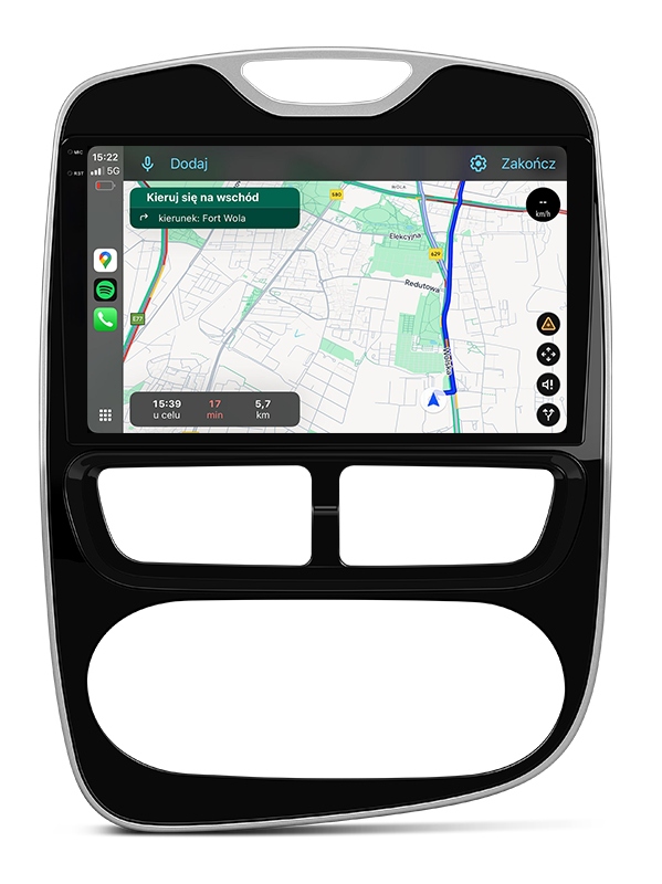 Renault Clio Rádio Navigace Android TS20 12GB/256 2K UIS7870 Carplay