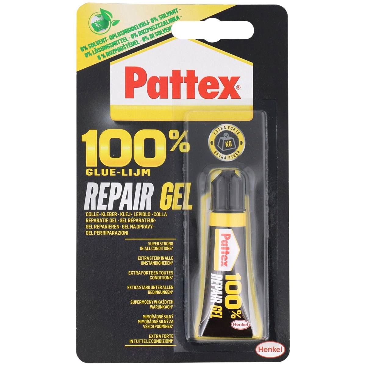 

100% Klej Naprawczy Pattex w Żelu Bardzo Mocny 8G