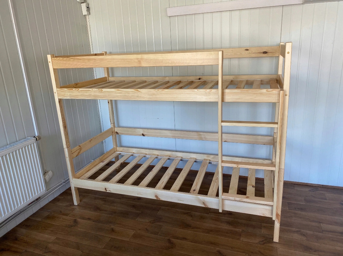 Łóżko piętrowe 80x200 cm, sosna Marka inna