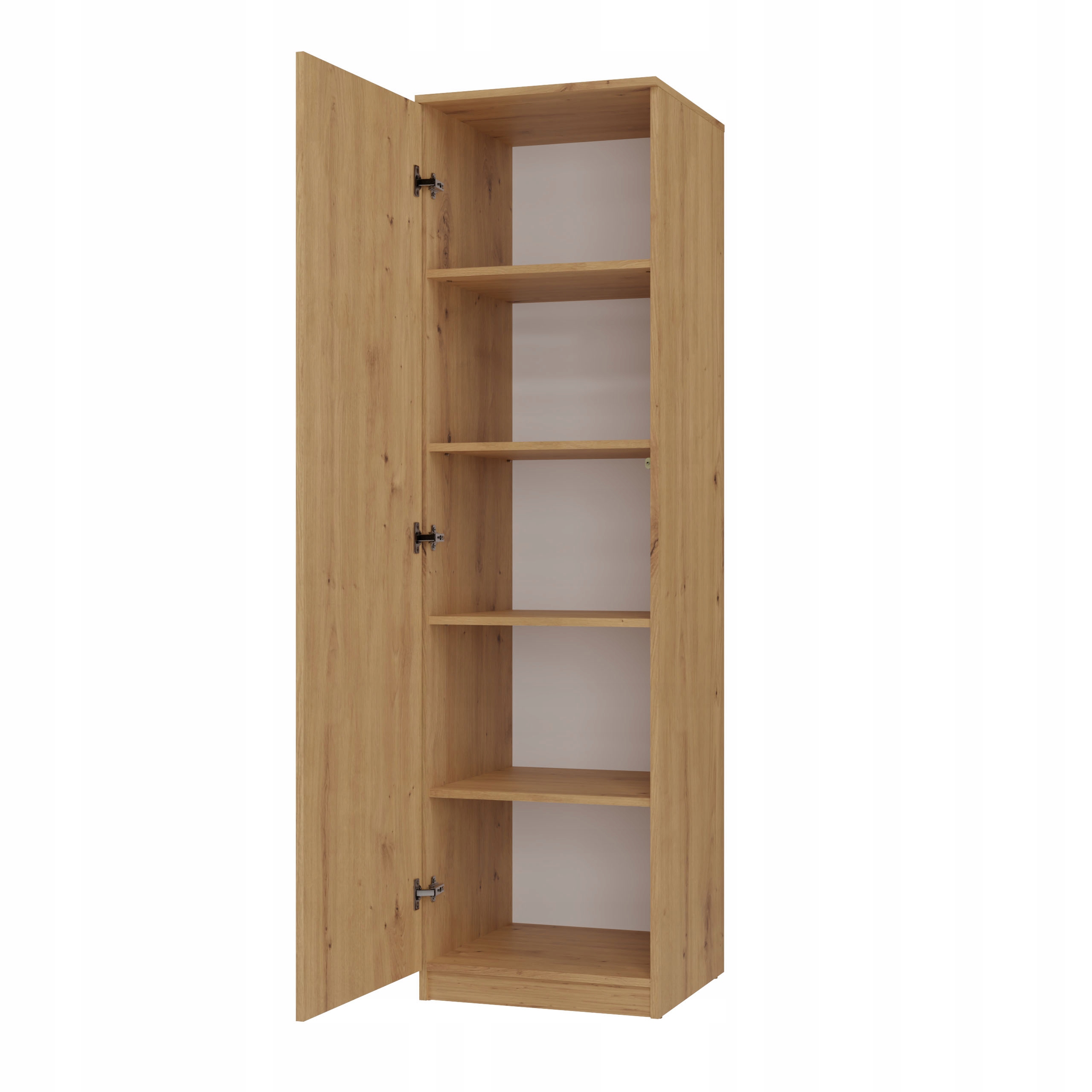 SZAFA GARDEROBA DRZWI PÓŁKI SD-50 DĄB ARTISAN Marka TopEshop