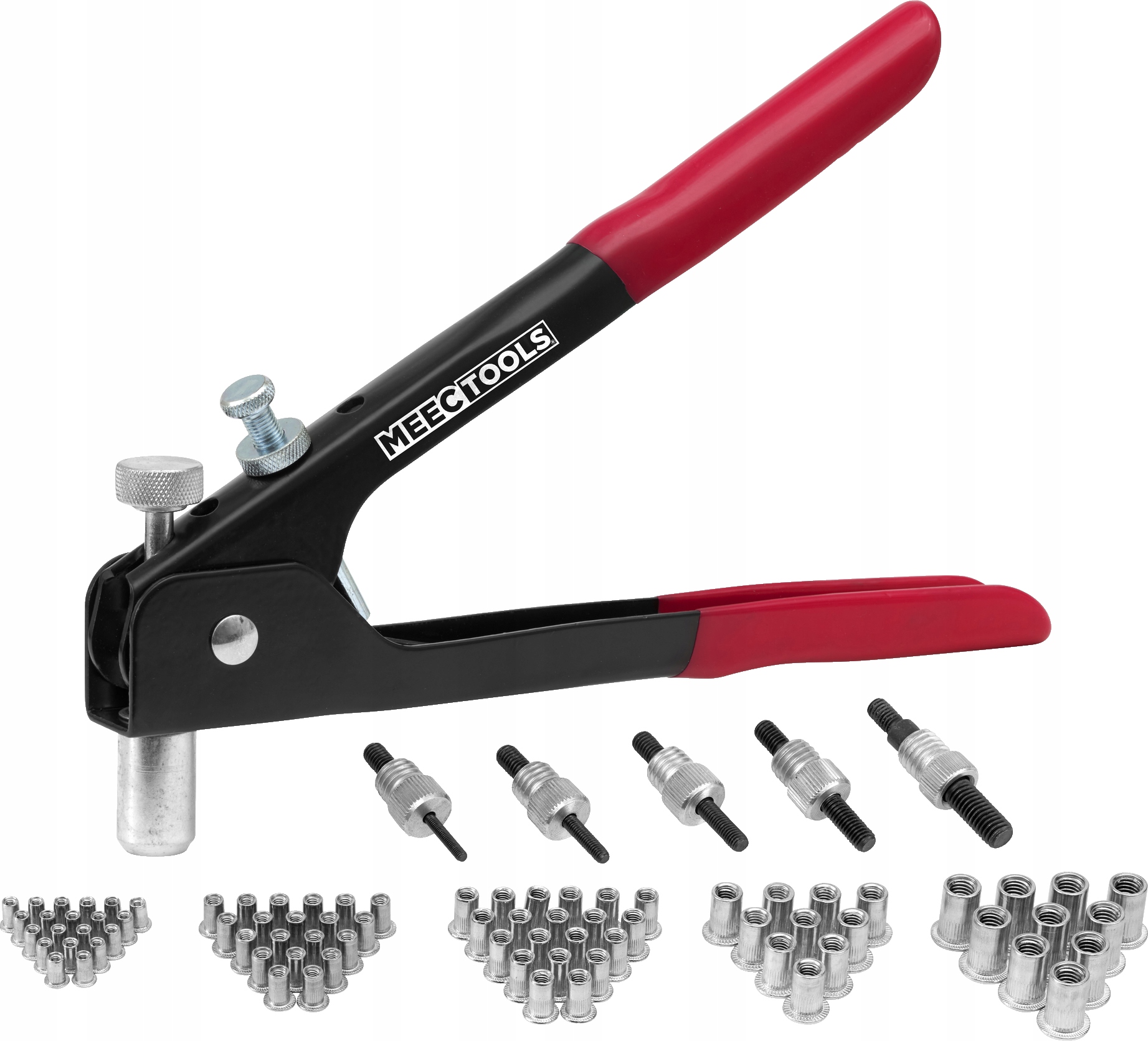 Zestaw Nitonakrętek Jednostronnych 86 Elementów m3/M4/M5/M6/M8