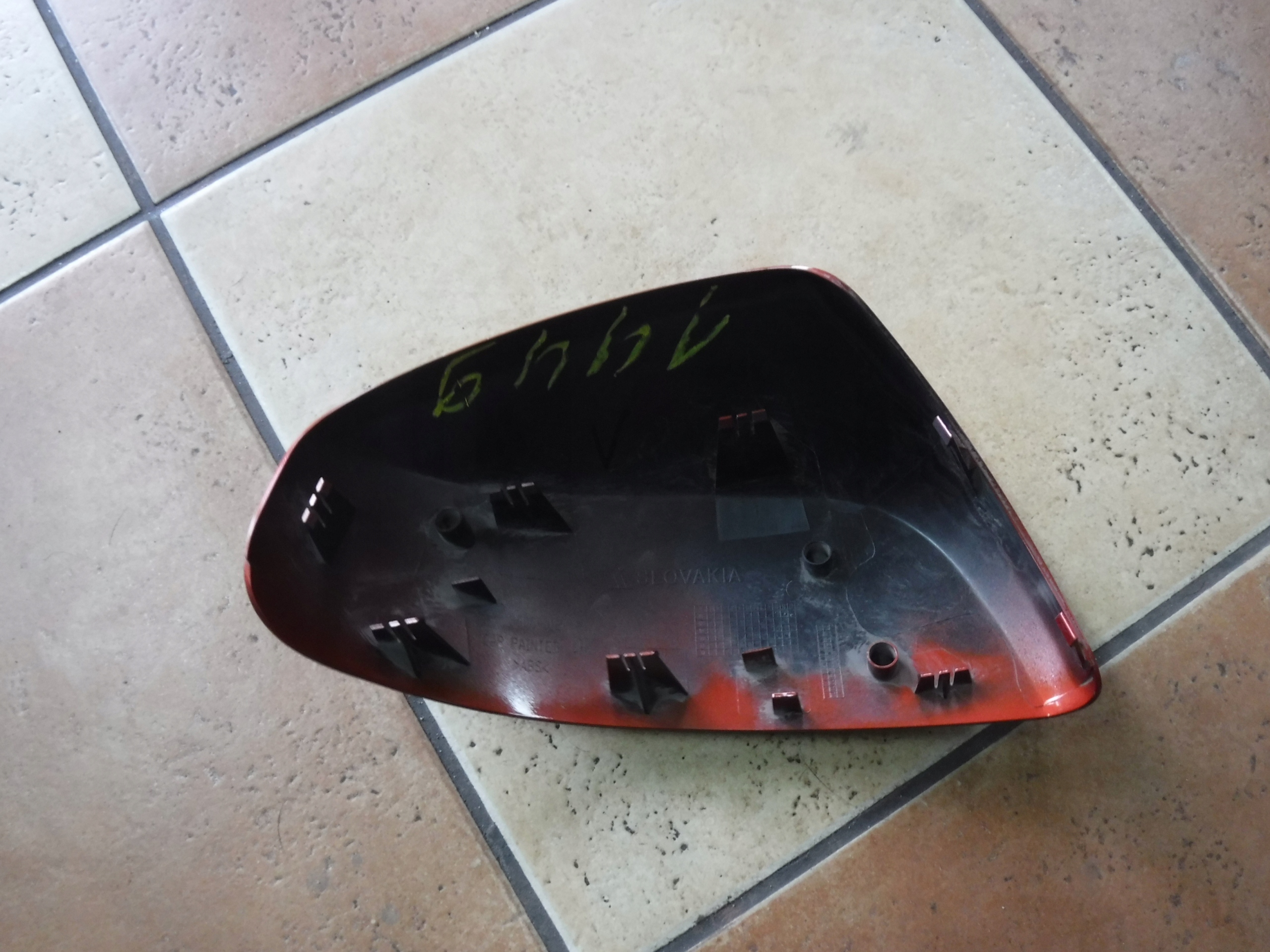 OBUDOWA OSŁONA NAKŁADKA LUSTERKA SPLASH AGILA 08- Strona zabudowy lewa