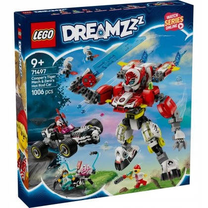 Lego 71497 DREAMZzz Tygří Coopera a hot rod Zero