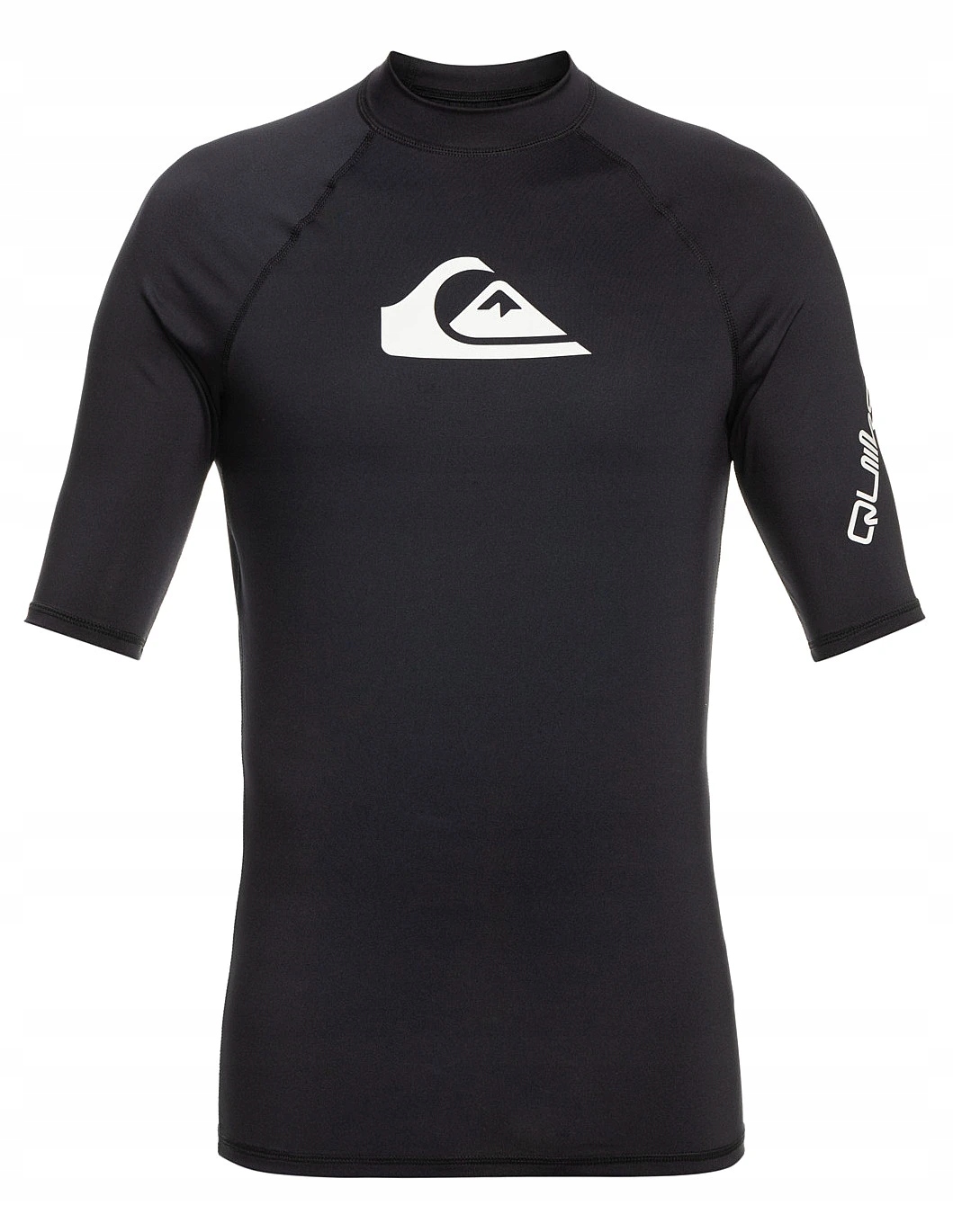 Quiksilver All Time koszulka męska do pływania UPF50 długi rękaw czarna r M