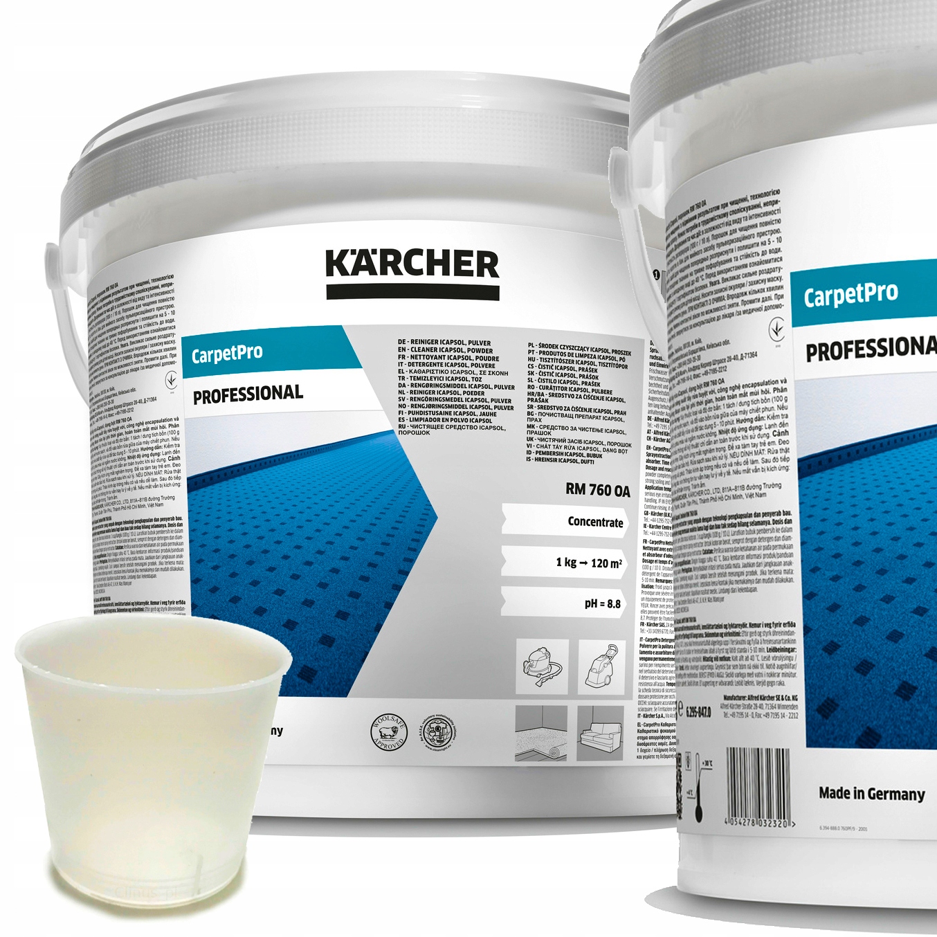 

Proszek Professional RM760 Oa 10KG Karcher Puzzi