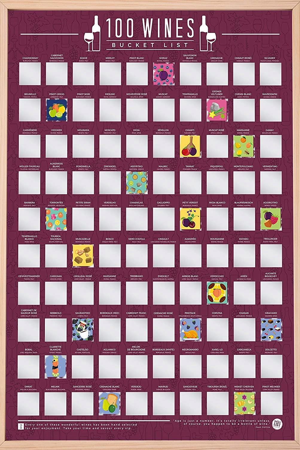 

100 Win, których trzeba spróbować Plakat Zdrapka