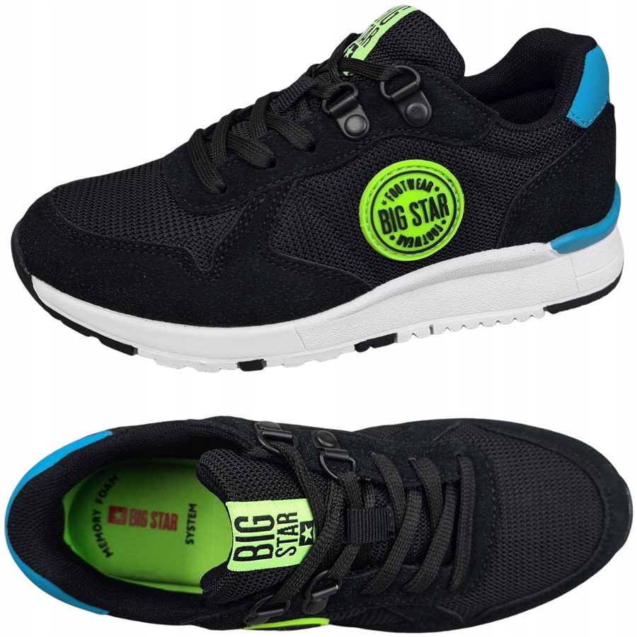 

Buty dziecięce Big Star czarne sneakersy HH374177
