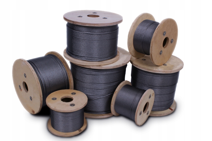 

Lina nierdzewna A4 7x19 grubość 3 mm, rolka 250m