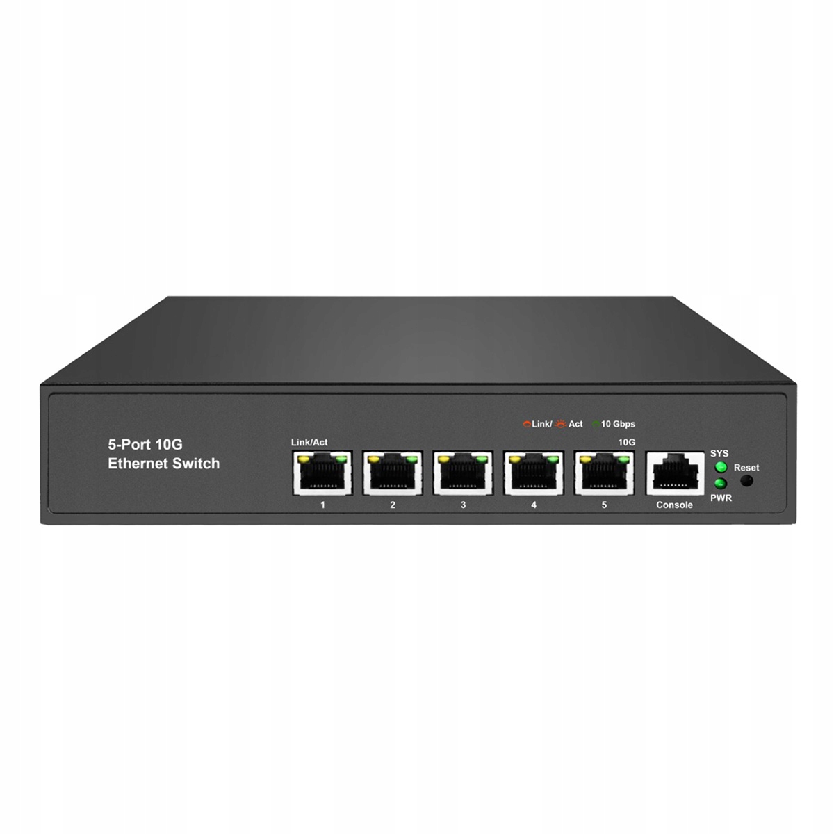 Switch Abart Pro 5x 10GbE RJ45 L3 Řízený třída Business agregace QoS