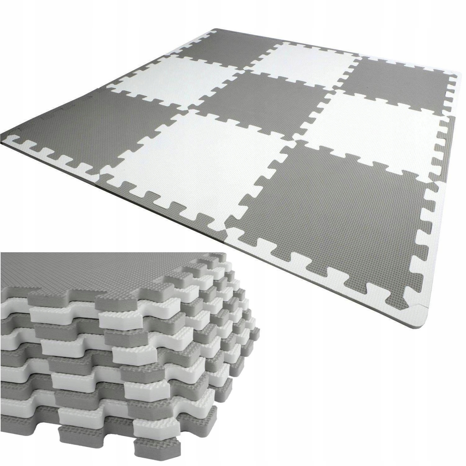 

Duża Mata Piankowa Eva 90x90 Gruba Puzzle Piankowe