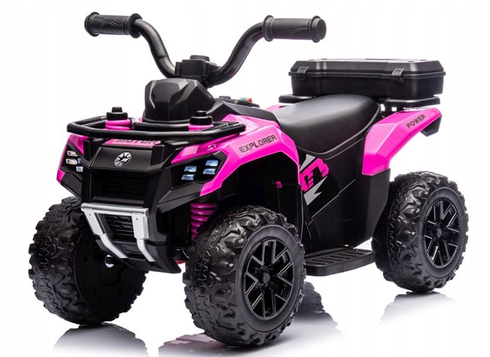QUAD MOTOR MOTOREK NA AKUMULATOR DLA DZIECI ŚWIATŁA LED