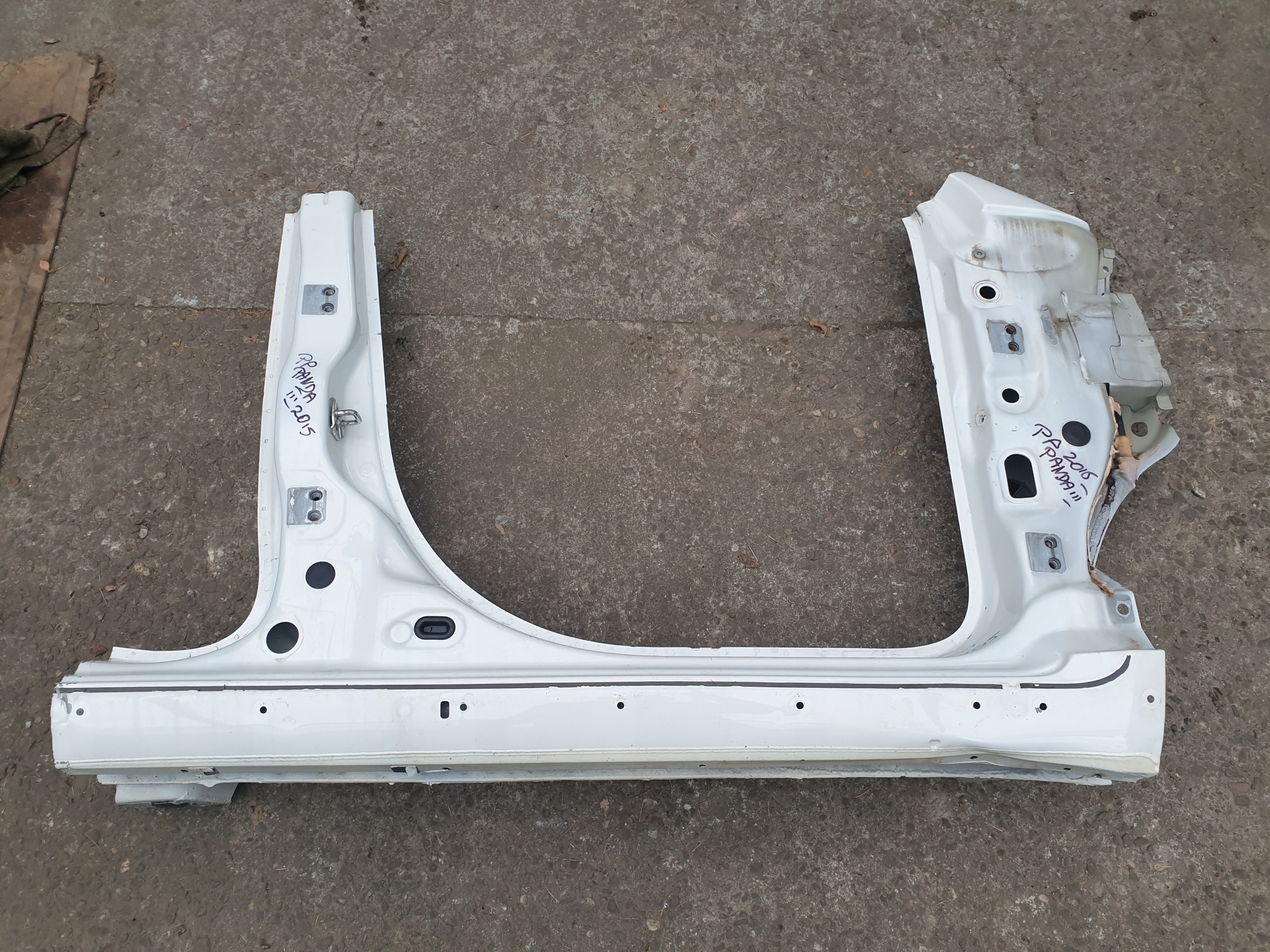 quarter threshold pillar right FIAT PANDA III 3 2012- 4X4