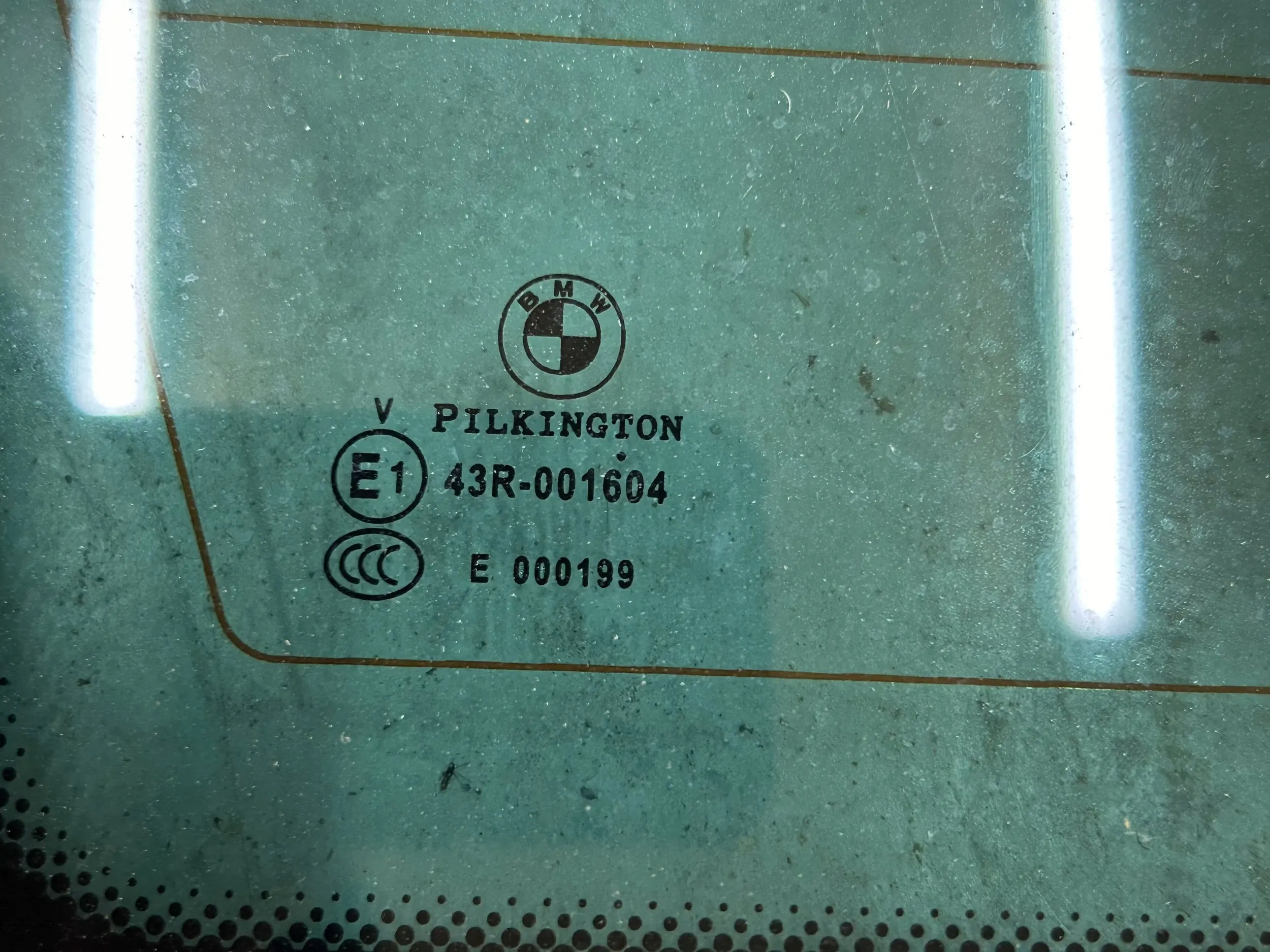 window bodywork rear left BMW 5 F11 2013 7199989