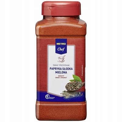 Levně Metro Chef Paprika sladká mletá 500 g aromatické koření