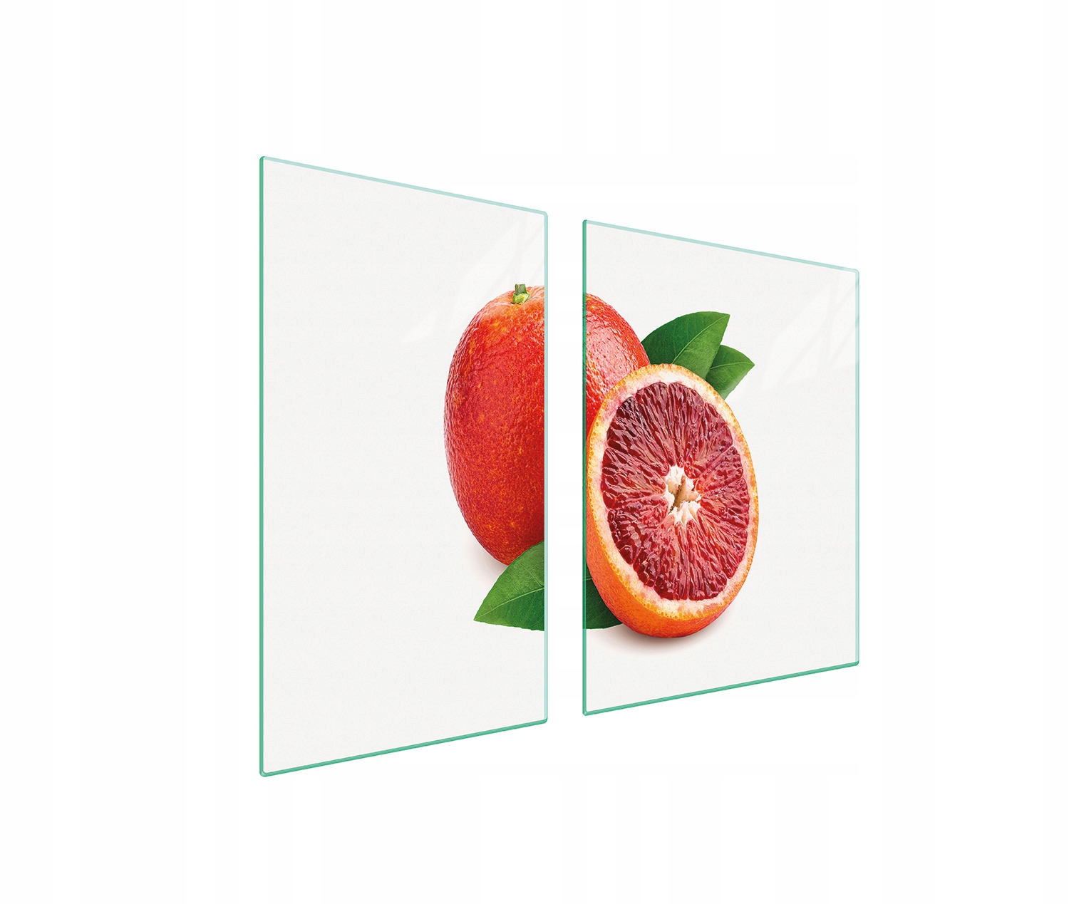 Sklenená Doska A Doska Na Krájanie 100x52 Grapefruit Tvrdené Sklo