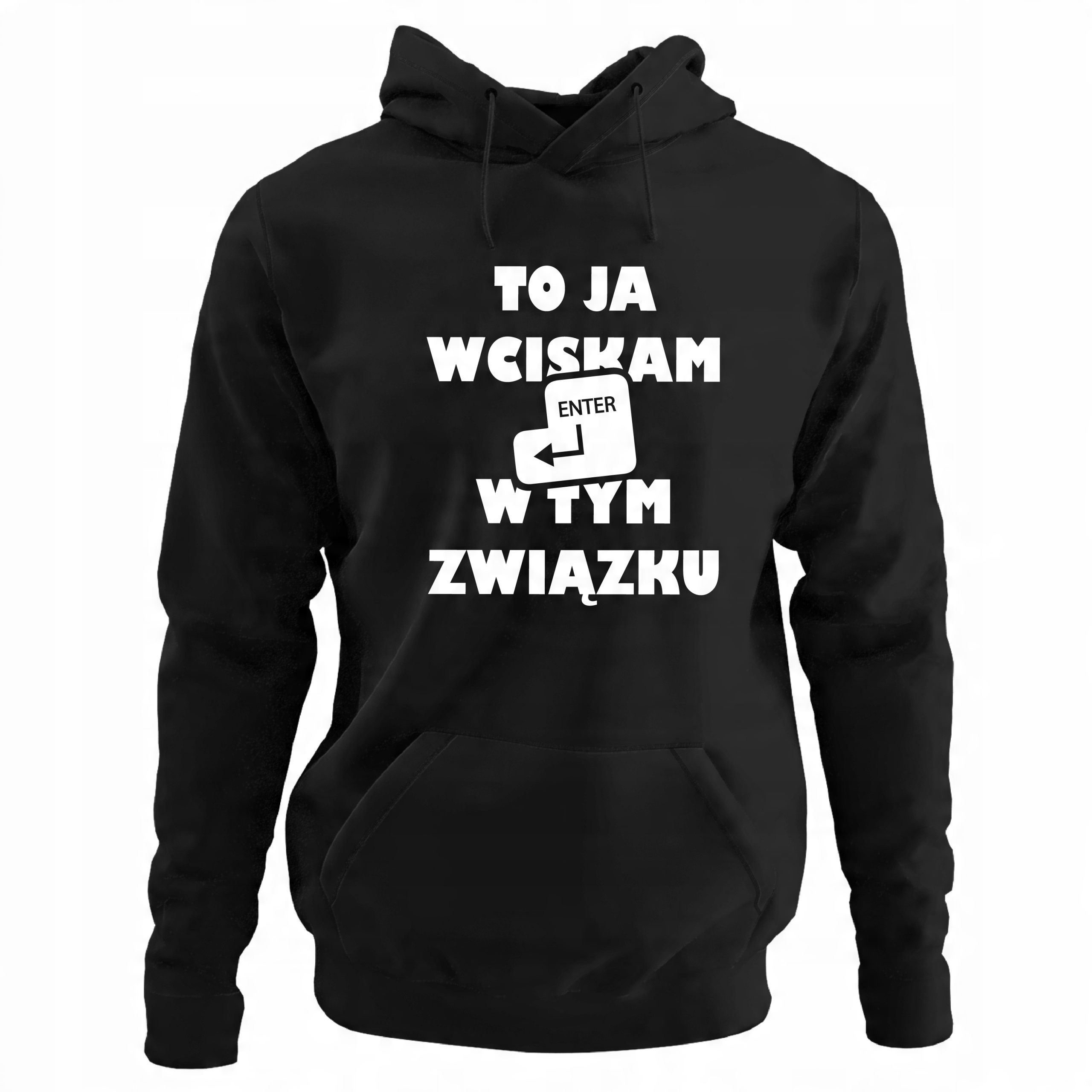 

Bluza Na Walentynki To Ja Wciskam Enter Prezent XL
