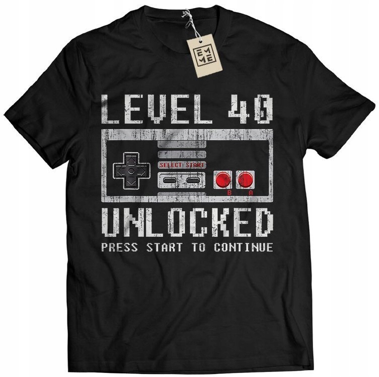 

Koszulka Męska Na urodziny 40 lat prezent 2XL