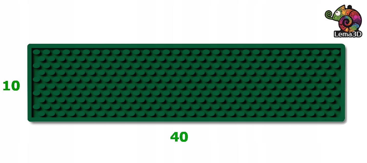 MATA BAROWA OCIEKACZ XS 10x40 ZIELONA - LEMA3D
