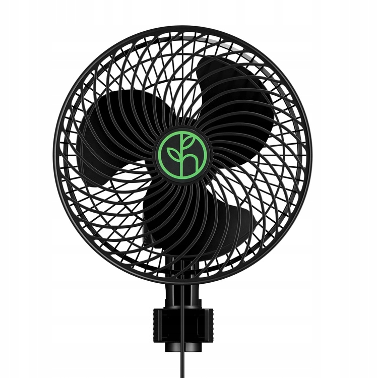 Herbgarden Oscillating Fan 10W wentylator mieszający z klipsem do growboxa