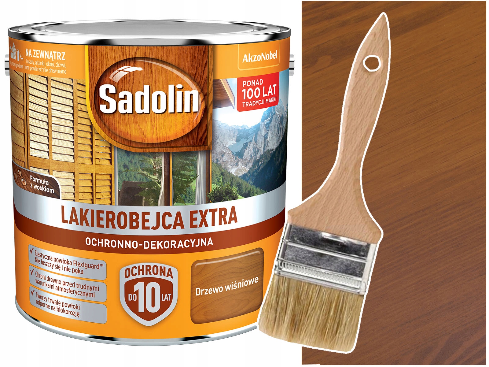 

Sadolin Lakierobejca Extra Drzewo Wiśniowe 2,5L