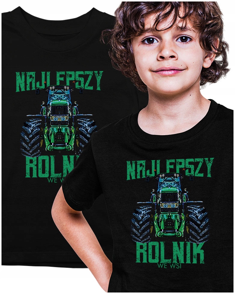 

Tshirt Najlepszy Rolnik we wsi John Deere 122