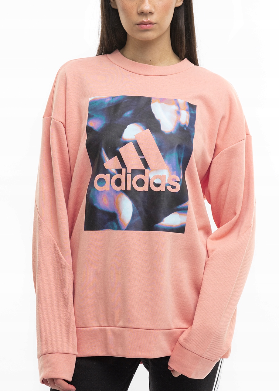 Mikina Dámská Tepláková adidas Sportovní Logo Bavlněná Pohodlná Svetr vel. Xs