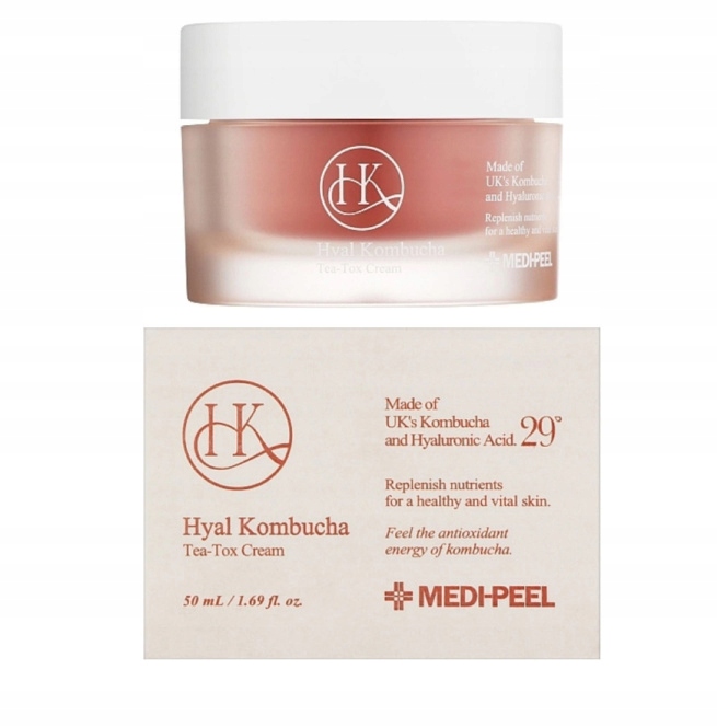 Medi-peel Krem z kombuchą i hialuronem Hyal Kombucha Tea-Tox Cream 50ml