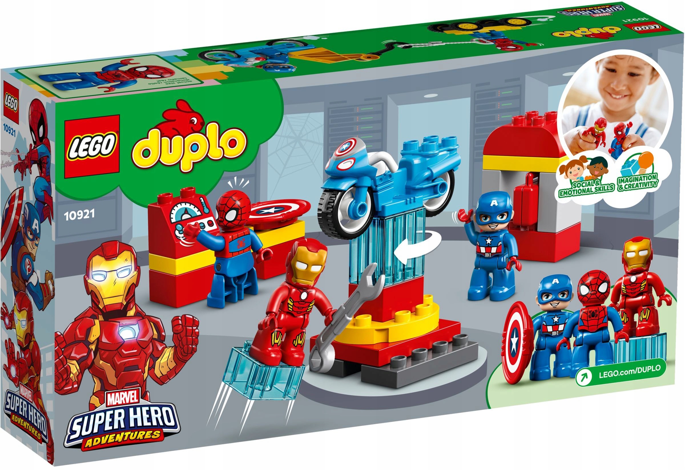 LEGO DUPLO 10921 Spider Man Iron Man AVENGERS HiT
