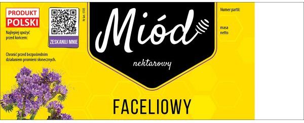 

Etykiety samoprzylepne faceliowy 100szt z kodem Qr