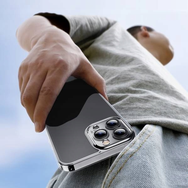 BASEUS ETUI CASE TRWAŁA CIENKA OBUDOWA POKROWIEC DO IPHONE 13 PRO MAX 6.7'' Dedykowana marka Apple
