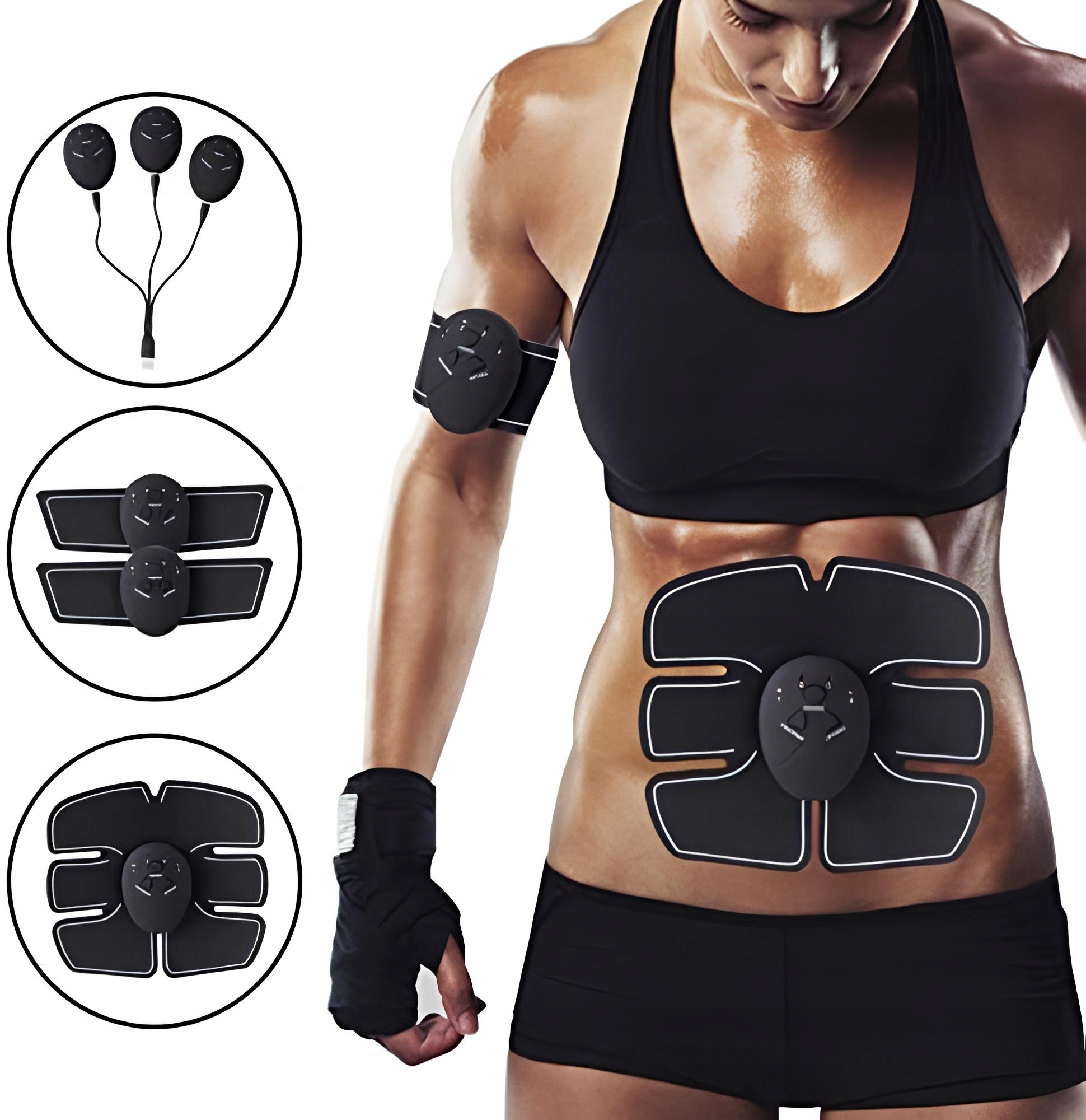 EMS електростимулятор м'язів живота 6 програм