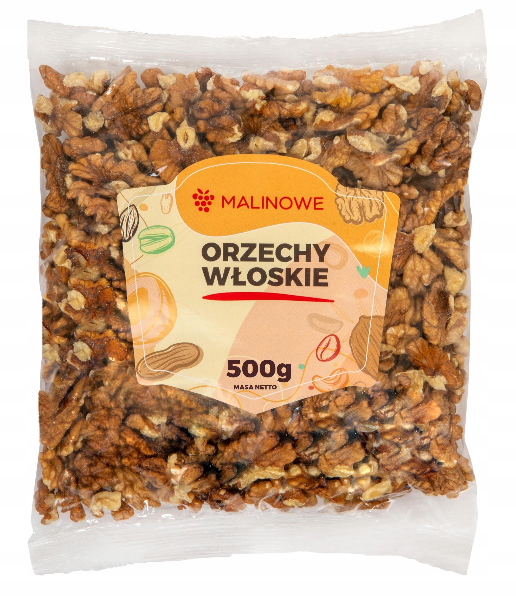 ORZECHY WŁOSKIE ŁUSKANE 500g NATURALNE DOSKONAŁE JAKOŚĆ PREMIUM