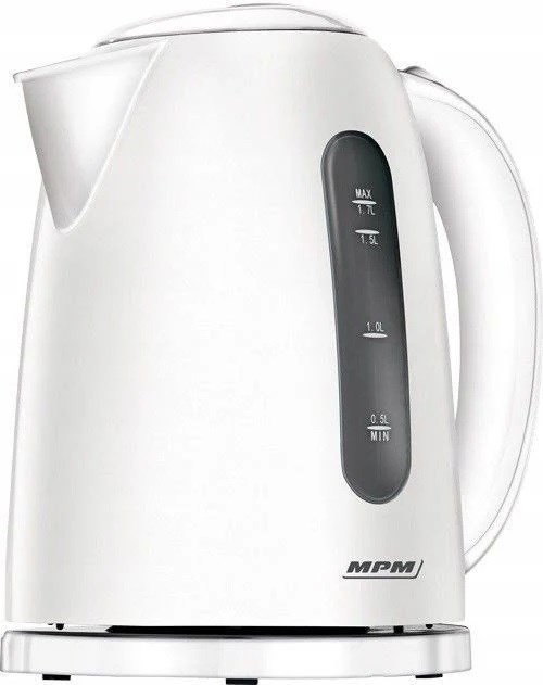 Czajnik bezprzewodowy 1,7 l Mpm MCZ-85 biały, poj. 17,L, wymienny filtr