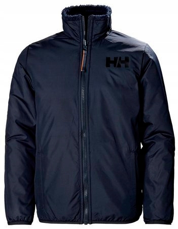 Bunda obojstranná mikina Helly Hansen JR REVERSIBLE PILE JACKET 140/146