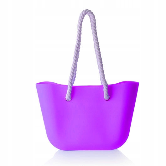 

O Torba Gumowa Torebka Hobo Jelly Shopper Bag Tgla