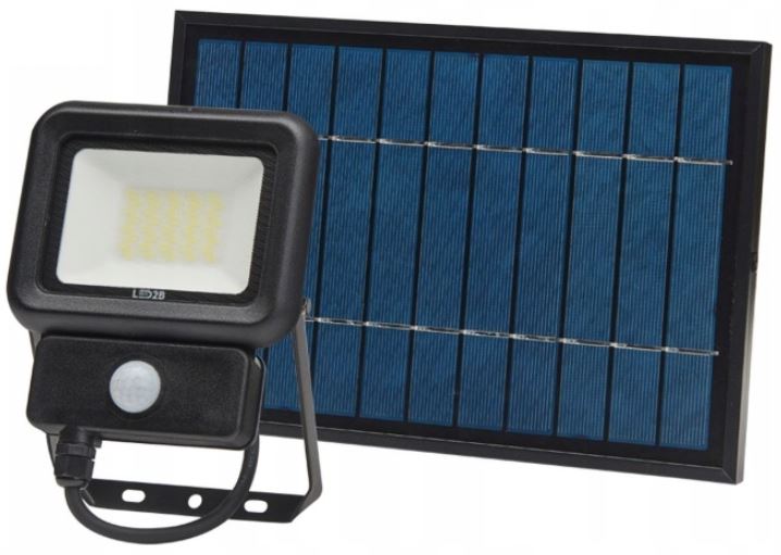 Naświetlacz Led 20W czujnik panel solar LED2B KOBI