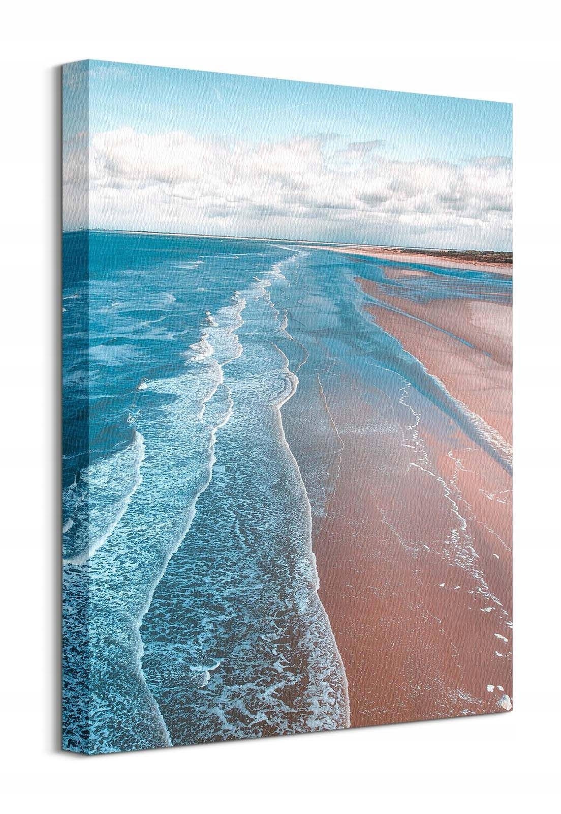 

Morski pejzaż Plaża i morze Obraz płótno 40x50 cm