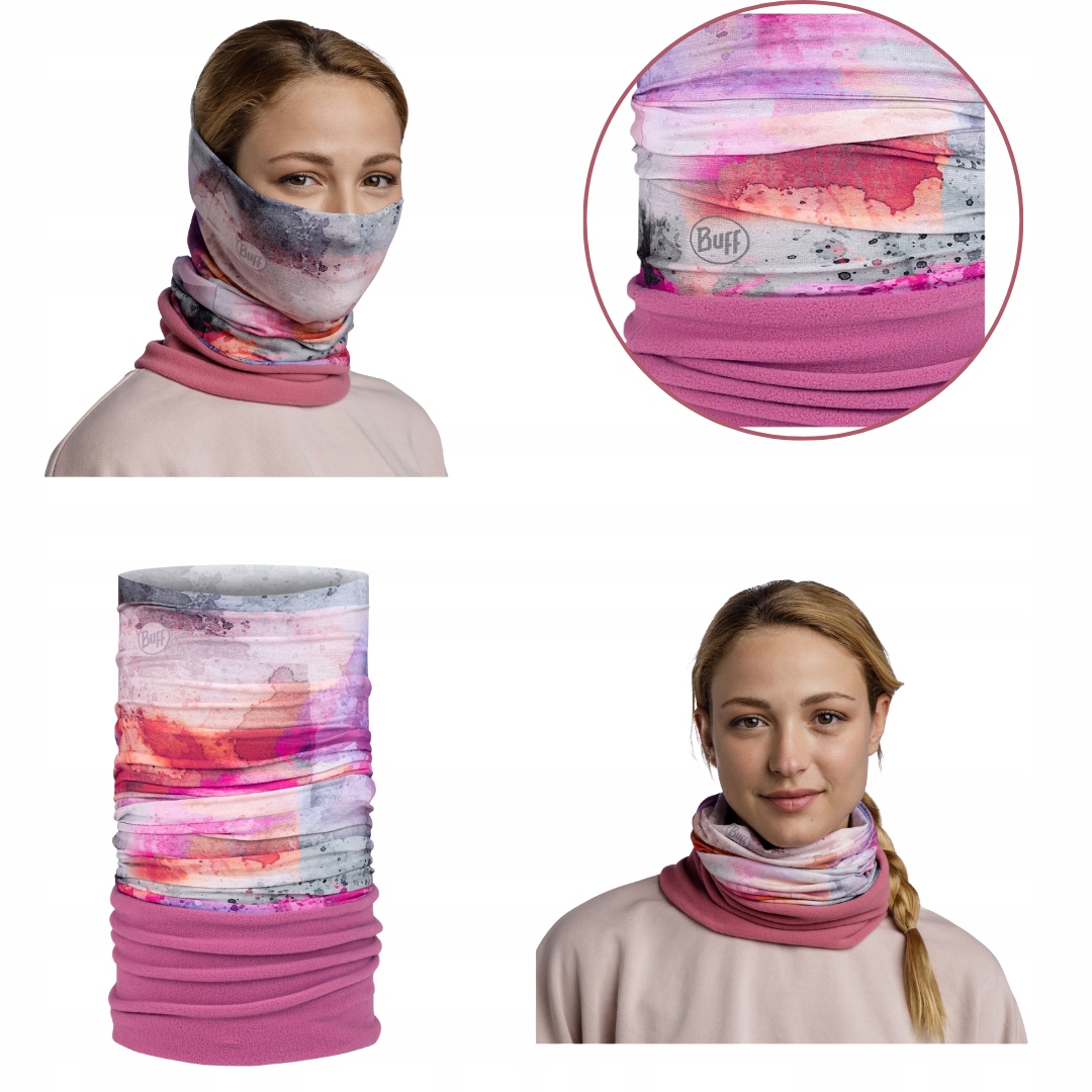 Chusta Buff z biodegradowalnym polarem PrimaLoft ultra-stretch eco