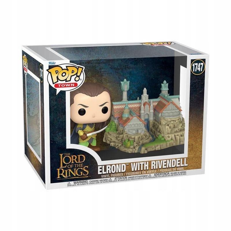 Funko Pop Town:Lord of the Rings Elrond with...