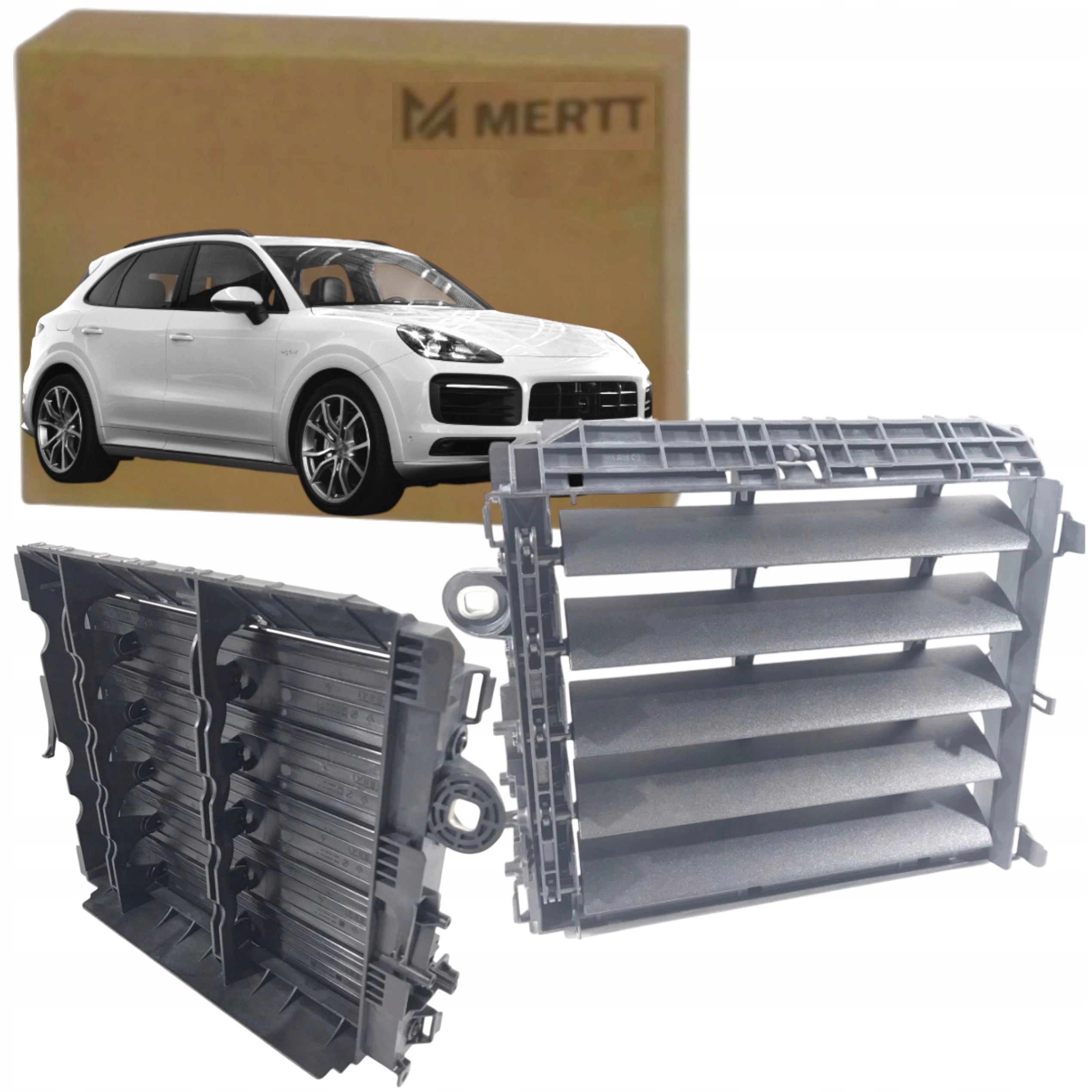 Žaluzie přívod vzduchu Roleta Intercoolera Levá Porsche Cayenne 2017-